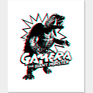 GAMERA - 3D Style Posters and Art